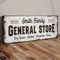 Family General Store Sign by Tailored Canvases