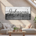 Family Grateful Sign - Canvas
