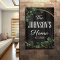 Family Home Sign II by Tailored Canvases