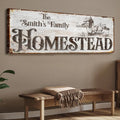 Family Homestead Sign II by Tailored Canvases