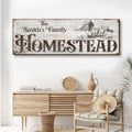Family Homestead Sign II by Tailored Canvases