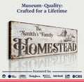 Family Homestead Sign II by Tailored Canvases