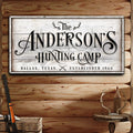 Family Hunting Camp Sign II by Tailored Canvases