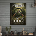 Family Hunting Lodge Sign by Tailored Canvases