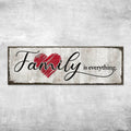 Family Is Everything Sign III by Tailored Canvases