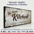Family Kitchen Sign III by Tailored Canvases