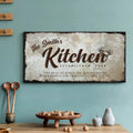 Family Kitchen Sign III by Tailored Canvases