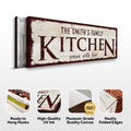 Family Kitchen Sign IV by Tailored Canvases