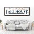 Family Lake House Arrow Sign III by Tailored Canvases
