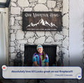 Family Mountain Home Sign II by Tailored Canvases
