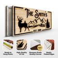 Family Mountain Sign by Tailored Canvases