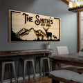 Family Mountain Sign II by Tailored Canvases
