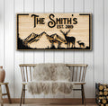 Family Mountain Sign II by Tailored Canvases