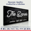 Family Name Sign V by Tailored Canvases
