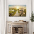 Family Name Sunrise Sign by Tailored Canvases