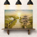 Family Name Sunrise Sign by Tailored Canvases