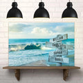 Family Names Beach Sign by Tailored Canvases