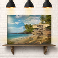 Family Names Ocean Breeze Sign by Tailored Canvases