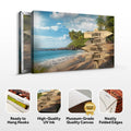 Family Names Ocean Breeze Sign by Tailored Canvases