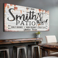 Family Patio Sign II by Tailored Canvases