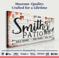 Family Patio Sign II by Tailored Canvases