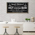 Family Recipe Old Fashioned Hot Cocoa Sign II by Tailored Canvases