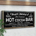Family Recipe Old Fashioned Hot Cocoa Sign II by Tailored Canvases