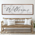 Family Sign by Tailored Canvases