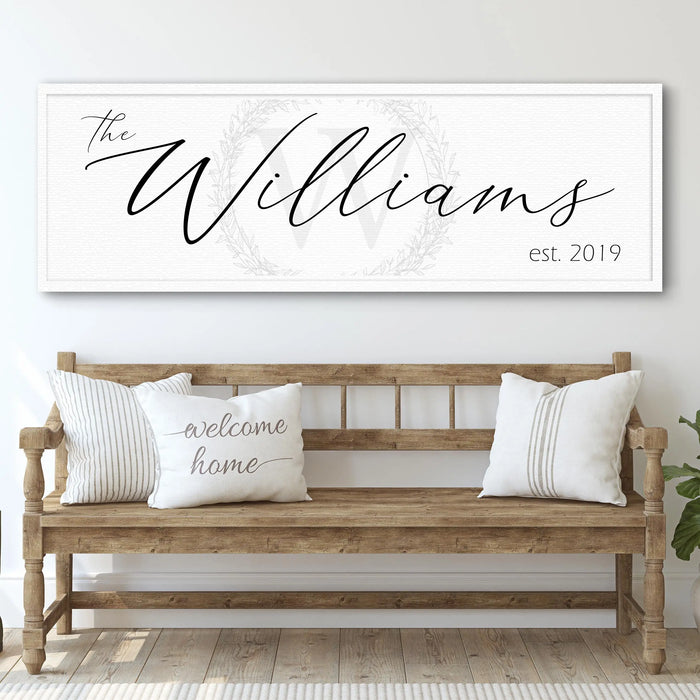 Family Sign XVI by Tailored Canvases