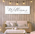 Family Sign XVI by Tailored Canvases