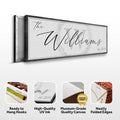 Family Sign XVII by Tailored Canvases