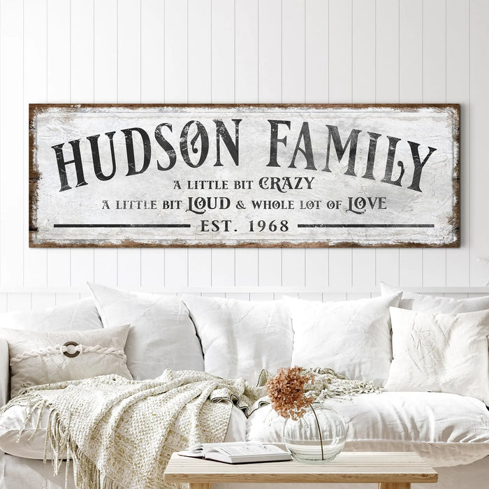 Family Sign XXII by Tailored Canvases