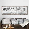 Family Sign XXII by Tailored Canvases