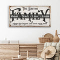 Family Sign XXIII by Tailored Canvases