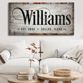 Family Sign XXIV by Tailored Canvases
