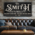 Family Sign XXV by Tailored Canvases