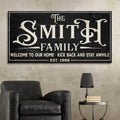 Family Sign XXV by Tailored Canvases