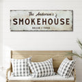Family Smokehouse Sign by Tailored Canvases