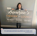 Family Theater and Lounge Sign V by Tailored Canvases
