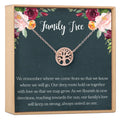 Family Tree Necklace Gift by Dear Ava