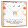 Family Tree Necklace Gift
