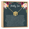 Family Tree Necklace Gift