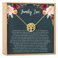 Family Tree Necklace Gift by Dear Ava