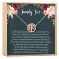 Family Tree Necklace Gift by Dear Ava
