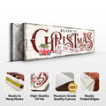 Family Welcome To Christmas Sign II by Tailored Canvases