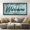 Family Wood Sign IV by Tailored Canvases