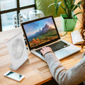 Fan USB Rechargeable Table Portable Desk Cooling Fan by DailySale