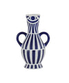Fancy Home White & Blue Vase