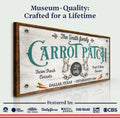 Farm Fresh Carrot Patch Sign II by Tailored Canvases