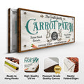 Farm Fresh Carrot Patch Sign II by Tailored Canvases